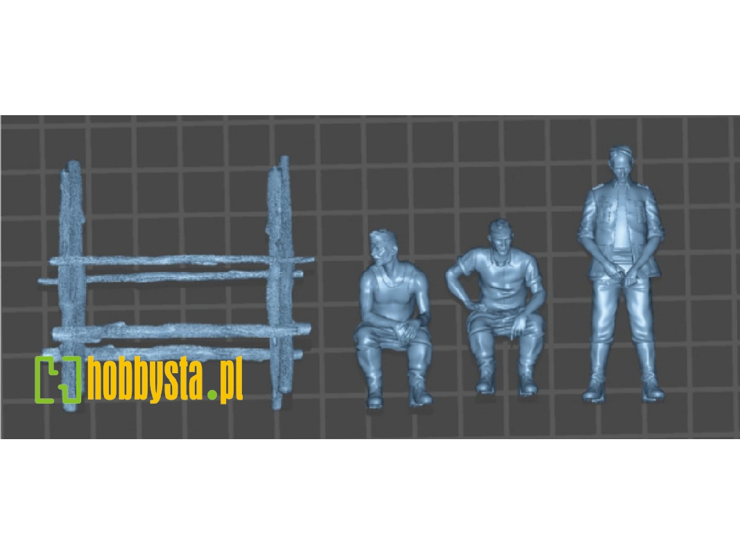 Thunderbeam And 3 German Soldiers - image 1