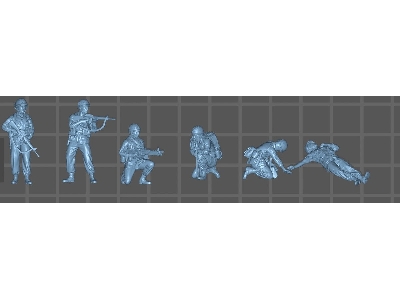 Us Infantry Soldiers - Vietnam War Set 1 (6 Figures) - image 2