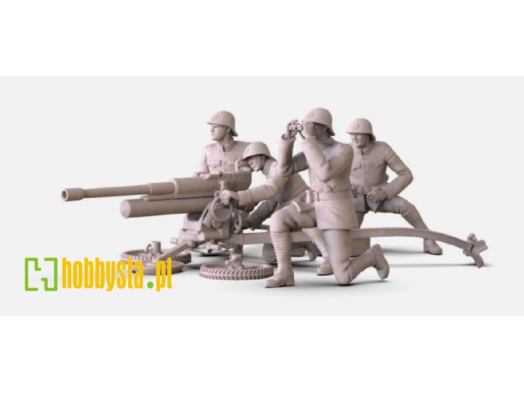 Dutch Wwii Soldiers With Böhler Anti-tank Weapon - image 1