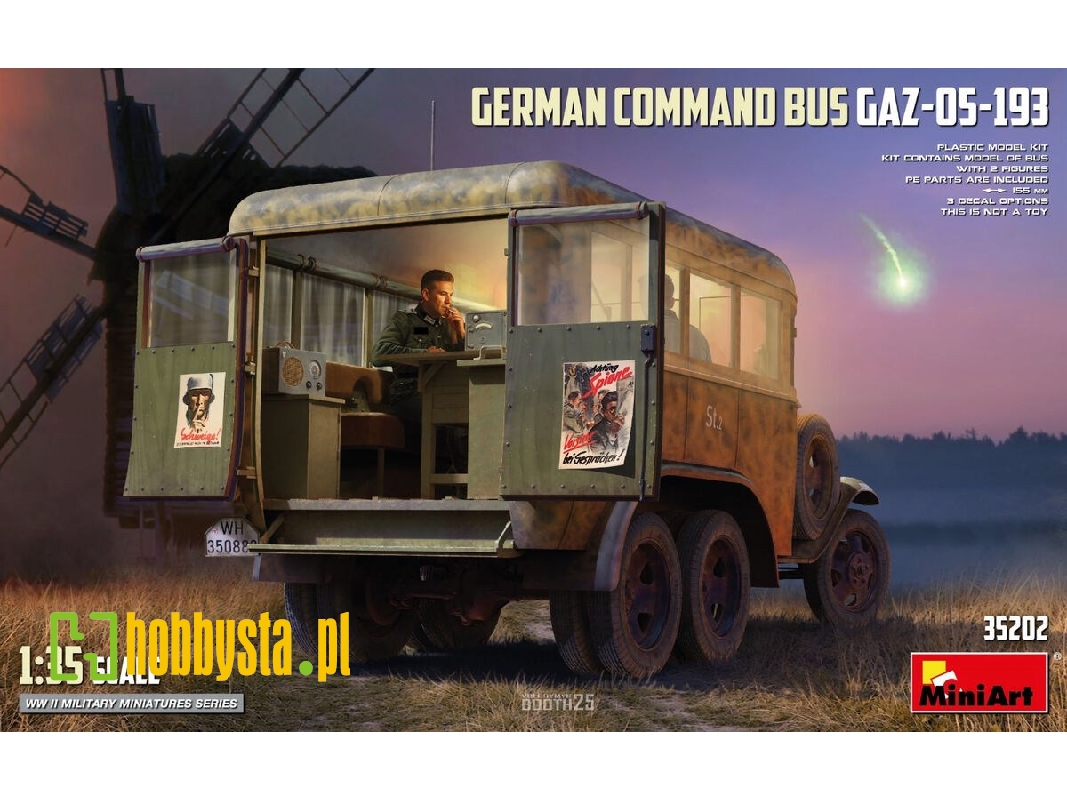 German Command Bus Gaz-05-193 - image 1
