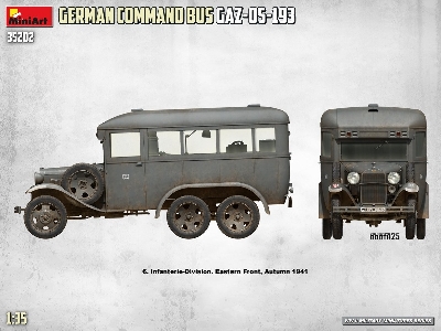 German Command Bus Gaz-05-193 - image 13