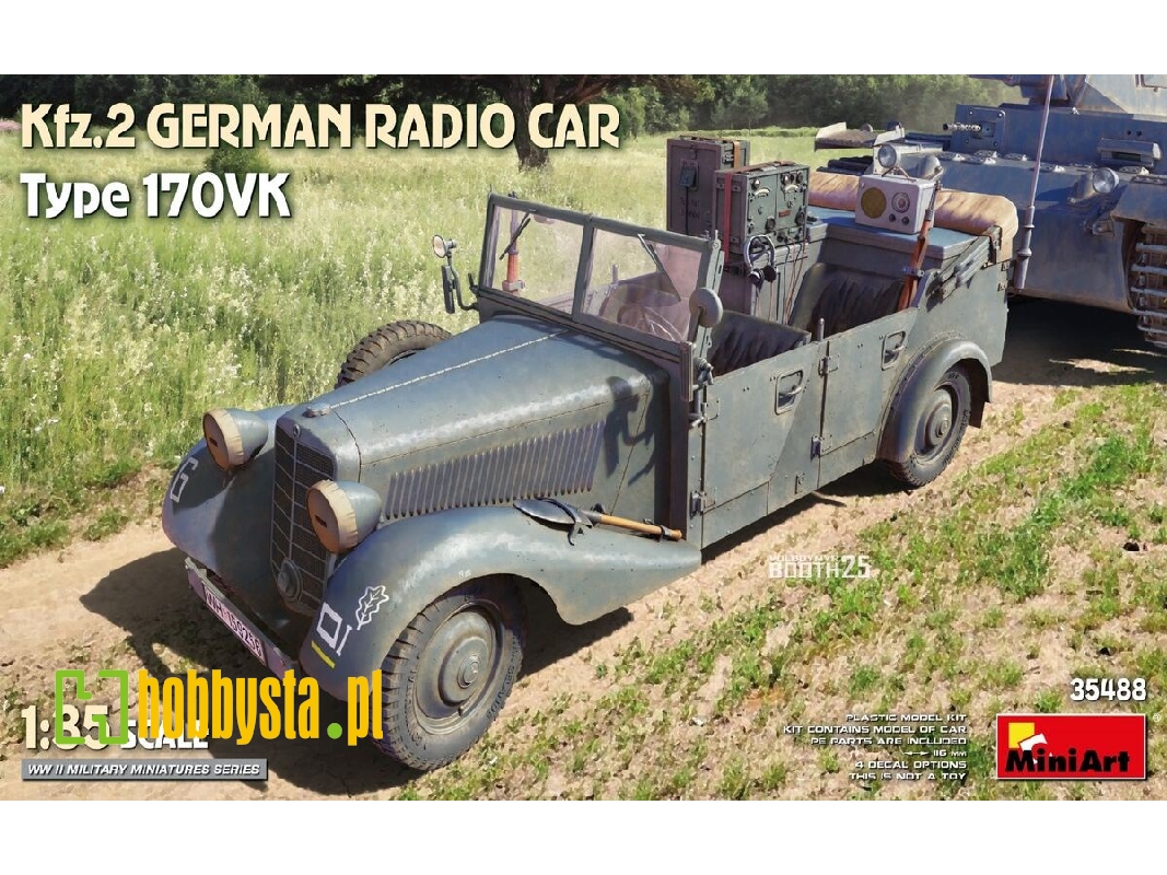 Kfz. 2 German Radio Car Type 170vk - image 1