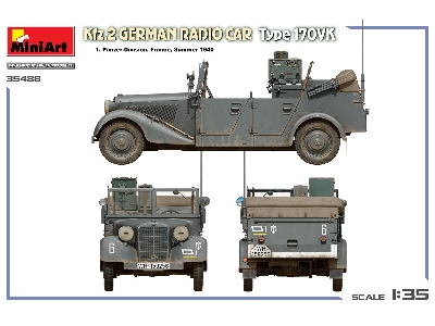 Kfz. 2 German Radio Car Type 170vk - image 10