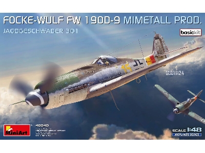 Focke Wulf Fw-190 D-9 - Mimetall Production Jagdgeschwader 301  (Basic Kit) - image 1
