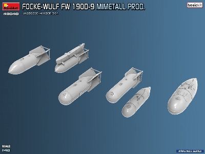 Focke Wulf Fw-190 D-9 - Mimetall Production Jagdgeschwader 301  (Basic Kit) - image 3
