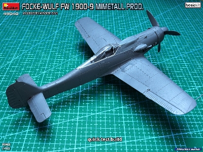 Focke Wulf Fw-190 D-9 - Mimetall Production Jagdgeschwader 301  (Basic Kit) - image 6