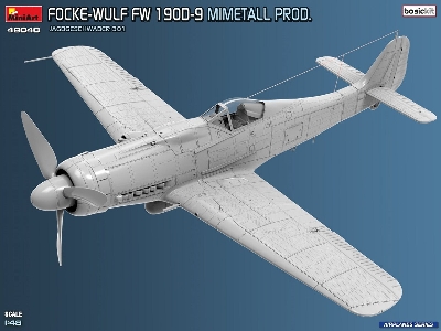 Focke Wulf Fw-190 D-9 - Mimetall Production Jagdgeschwader 301  (Basic Kit) - image 24