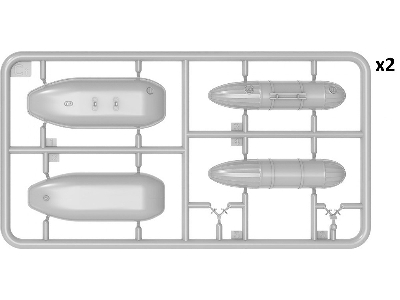 Republic P-47 M Thunderbolt - Dorsal Fin (Basic Kit) - image 7