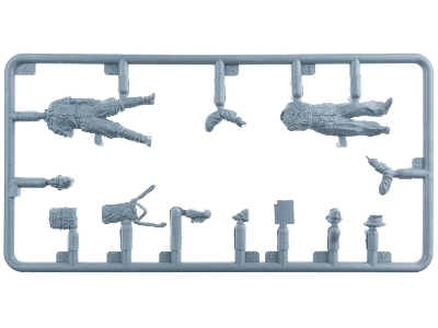 German & Romanian Pilots With Ground Staff (6 Figures) - image 3