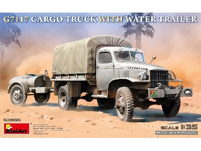 G7117 Cargo Truck With Water Trailer - image 1