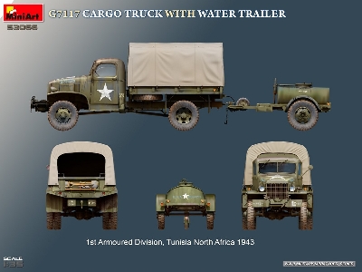 G7117 Cargo Truck With Water Trailer - image 13