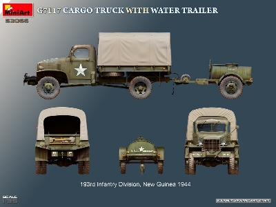 G7117 Cargo Truck With Water Trailer - image 22