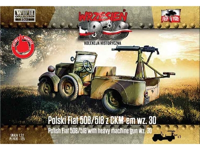 Polish Fiat 508/518 with heavy machine gun wz. 30 - image 1