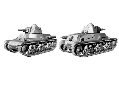 Hotchkiss H39 with 37mm SA38 gun - image 4