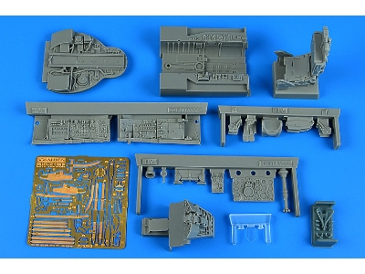 Mig-21 Mf Fishbed J - Cockpit Set Late Version (For Trumpeter Kits) - image 1