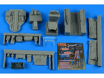 Mig-21 Mf Fishbed J - Cockpit Set Early Version (For Trmpeter Kits) - image 1