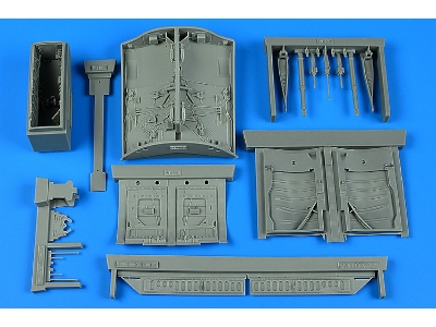 Lockheed F-104 G/J/S & Cf-104 Starfighter - Wheel Bay (For Italeri Kits) - image 1