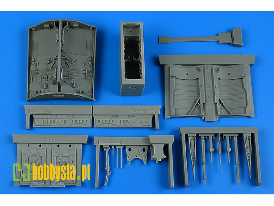 Lockheed Tf-104 G & Cf-104 D & F-104 Dj/F Starfighter - Wheel Bay (For Italeri Kits) - image 1