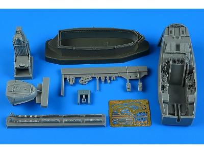 Lockheed Martin F-22 A Raptor - Cockpit Set (For Hasegawa) - image 1