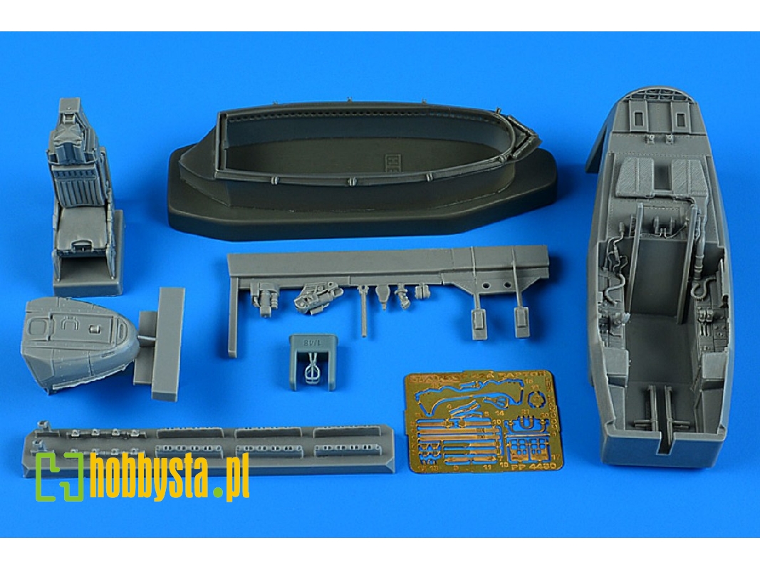 Lockheed Martin F-22 A Raptor - Cockpit Set (For Hasegawa) - image 1