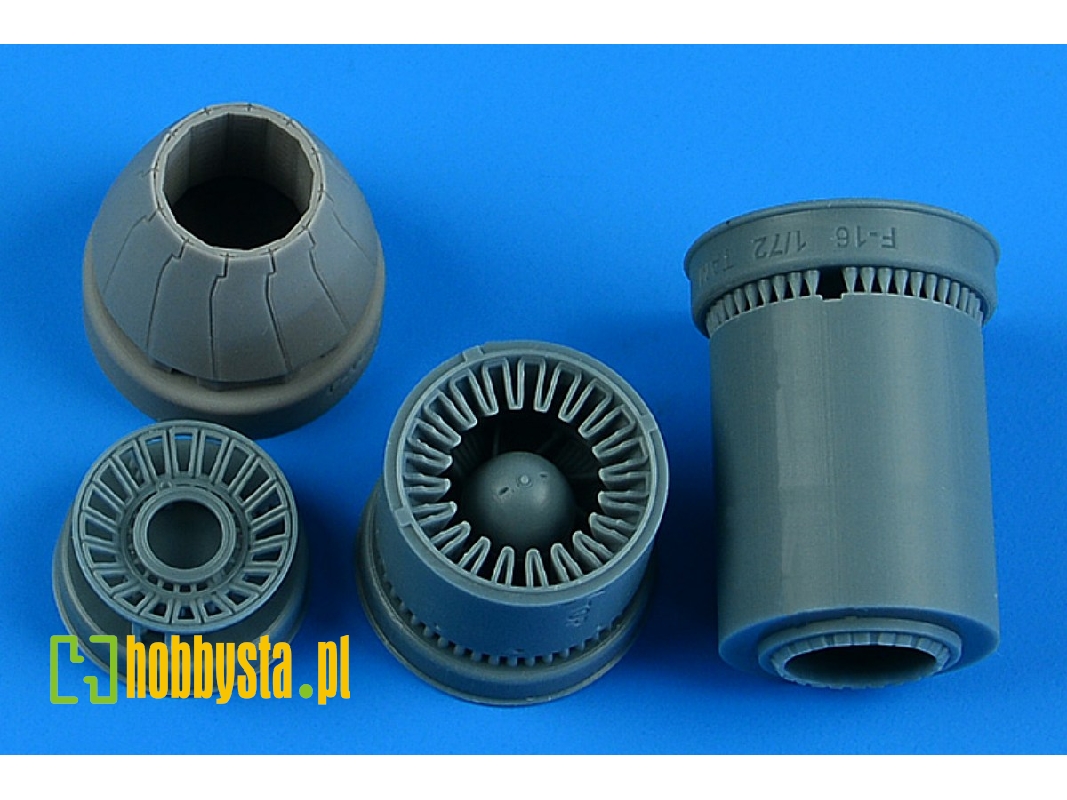 Lockheed Martin F-16 Cj Block 50 - Exhaust Nozzle / Closed (For Tamiya Kits) - image 1