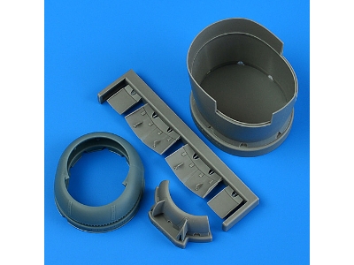 Grumman F6f-5 Hellcat - Early Cowling And Cooling Flaps / Opened (For Eduard Kits) - image 1