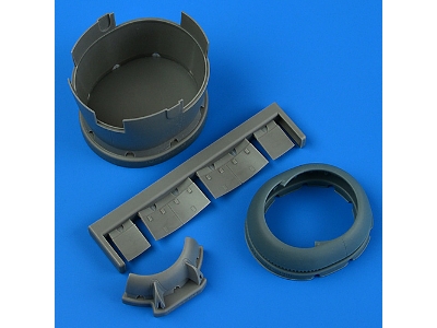 Grumman F6f-3 Hellcat - Early Cowling And Cooling Flaps / Closed (For Eduard Kits) - image 1