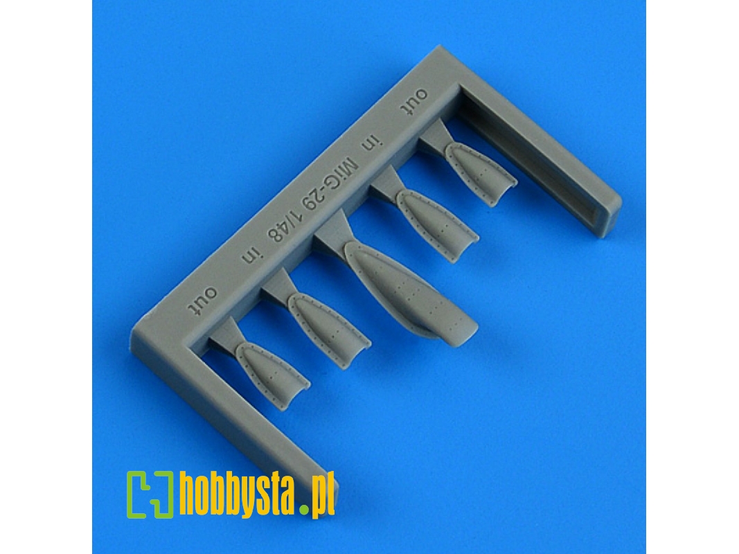 Mig-29 Fulcrum - Air Intakes (For Gwh Kits) - image 1