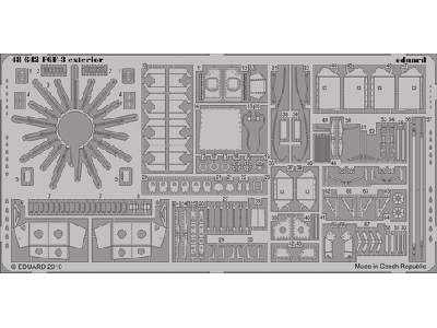 F6F-3 exterior 1/48 - Hobby Boss - image 1