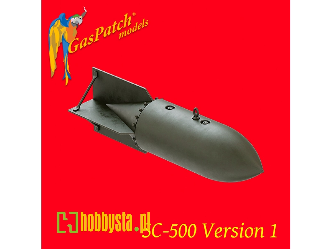 Sc 500 Version 1 Bomb (4 Pcs) - image 1