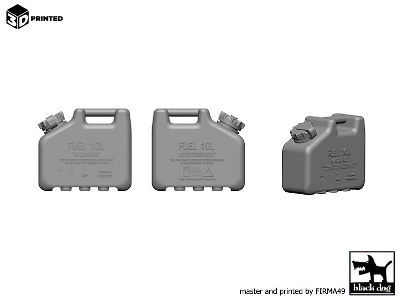 Us 10l Fuel Canister (10 Pcs / 3d-printed) - image 2