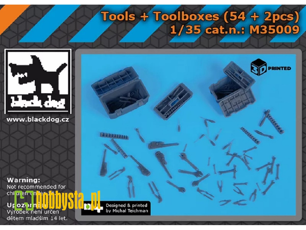 Tools And Toolboxes (54 + 2 Pcs / 3d-printed) - image 1