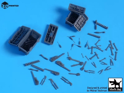 Tools And Toolboxes (54 + 2 Pcs / 3d-printed) - image 3