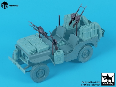 Vickers K For Sas Jeep (5 Pcs / For Takom Kits) - image 5