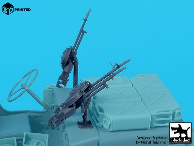 Vickers K For Sas Jeep (5 Pcs / For Takom Kits) - image 8