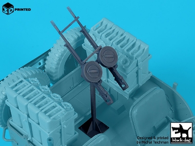 Vickers K For Sas Jeep (5 Pcs / For Takom Kits) - image 9