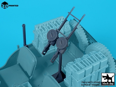 Vickers K For Sas Jeep (5 Pcs / For Takom Kits) - image 11