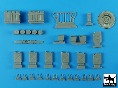 British Sas Jeep Accessories Set No.1 (For Takom Kits) - image 2