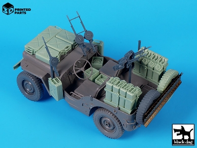 British Sas Jeep Accessories Set No.1 (For Takom Kits) - image 6
