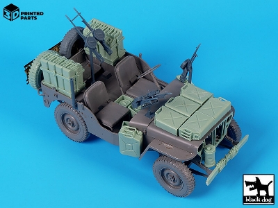 British Sas Jeep Accessories Set No.1 (For Takom Kits) - image 7