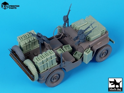British Sas Jeep Accessories Set No.1 (For Takom Kits) - image 8