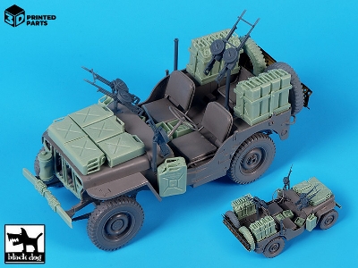 British Sas Jeep Accessories Set No.1 (For Takom Kits) - image 10