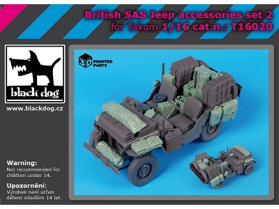 British Sas Jeep Accessories Set No.2 (For Takom Kits) - image 1