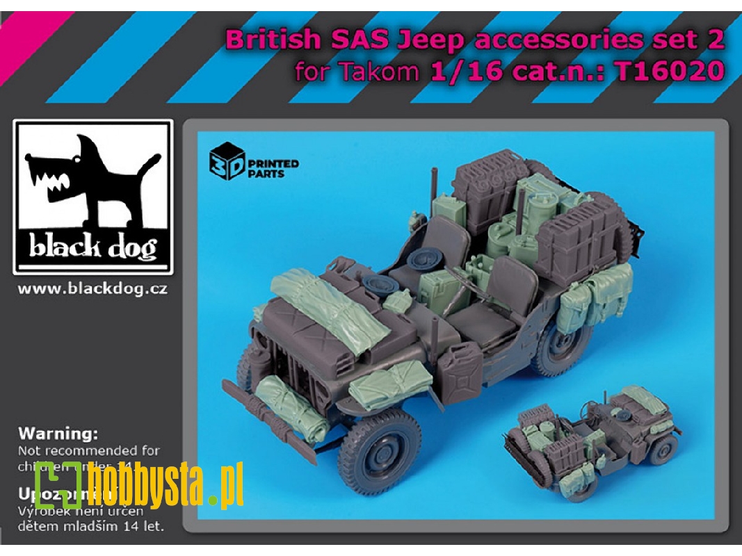 British Sas Jeep Accessories Set No.2 (For Takom Kits) - image 1