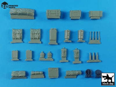 British Sas Jeep Accessories Set No.2 (For Takom Kits) - image 2