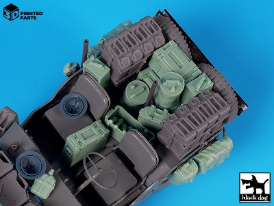British Sas Jeep Accessories Set No.2 (For Takom Kits) - image 3