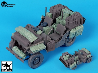 British Sas Jeep Accessories Set No.2 (For Takom Kits) - image 4