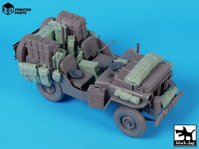 British Sas Jeep Accessories Set No.2 (For Takom Kits) - image 7