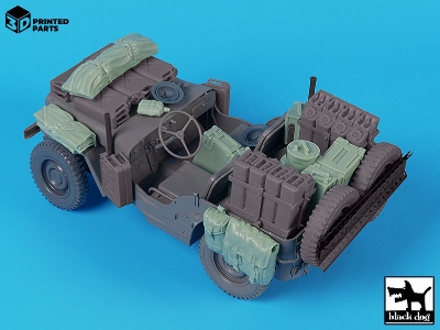British Sas Jeep Accessories Set No.2 (For Takom Kits) - image 8