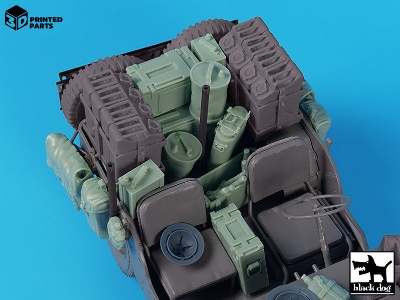 British Sas Jeep Accessories Set No.2 (For Takom Kits) - image 9